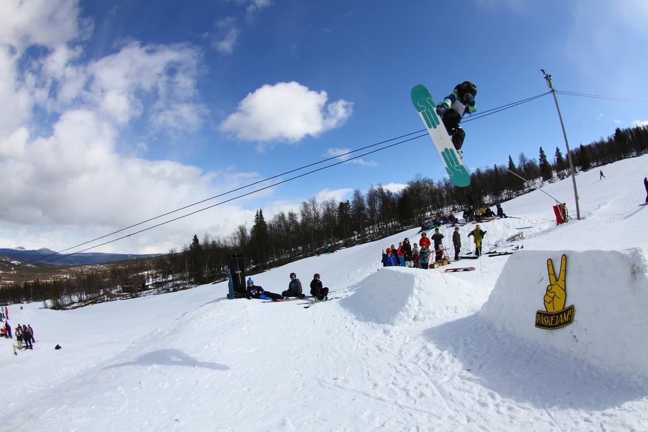 ホテル Gomobu Fjellstue ロン エクステリア 写真